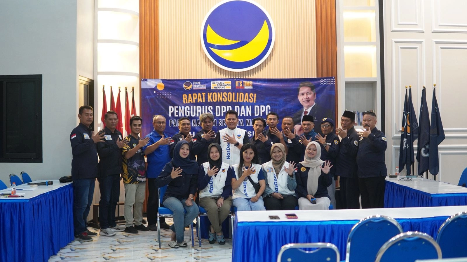 RAPAT KOORDINASI DPC SUKUN & DPD PARTAI NASDEM KOTA MALANG